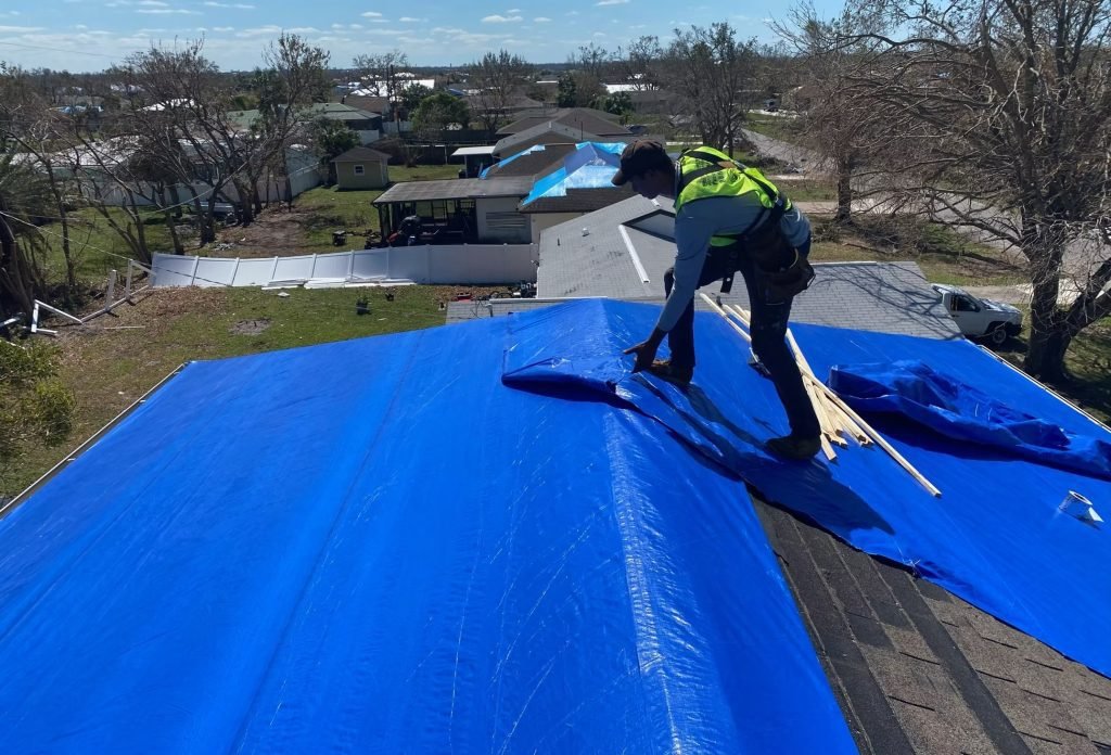 Emergency Roof Tarping