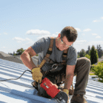 How to Cut Metal Roofing Material